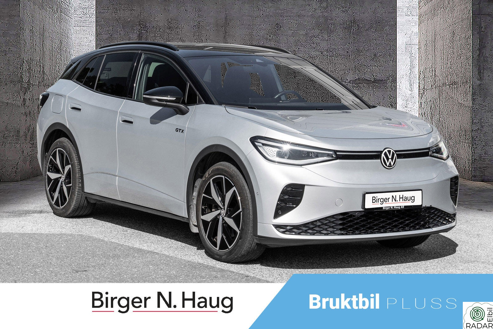 VOLKSWAGEN ID.4 GTX 220 KW 77kWh 299hk 4MOTION/OMGIVELSEKAMERA/HENGERFESTE/++