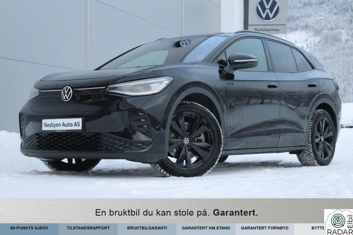VOLKSWAGEN ID.4 GTX 220 KW GTX 4motion 77kwh Top Sport/Panoram/Drop Off++Levering?