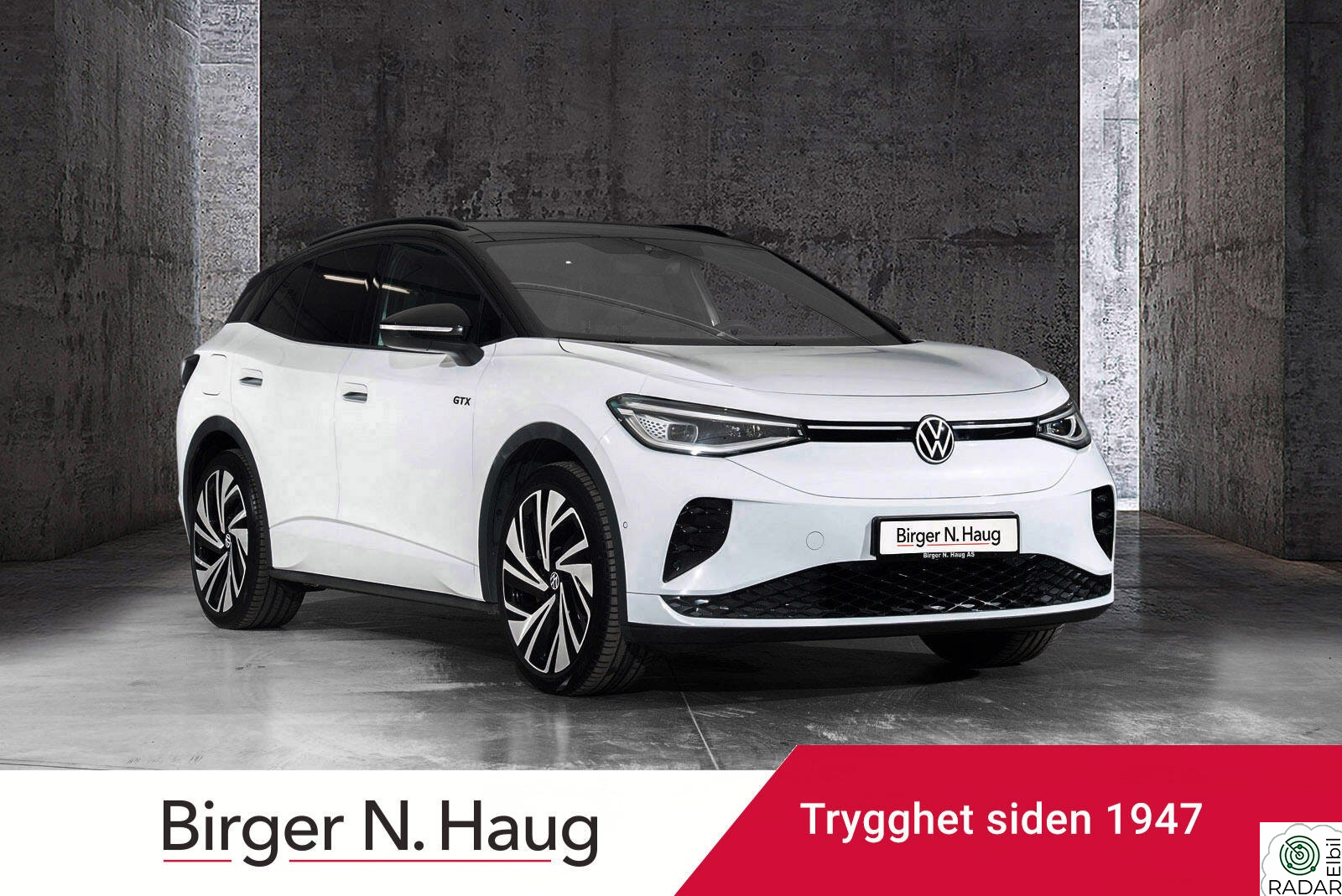 VOLKSWAGEN ID.4 GTX 220 KW 77kWh 299hk 4MOTION 491KM REKKEVIDDE/4X4/