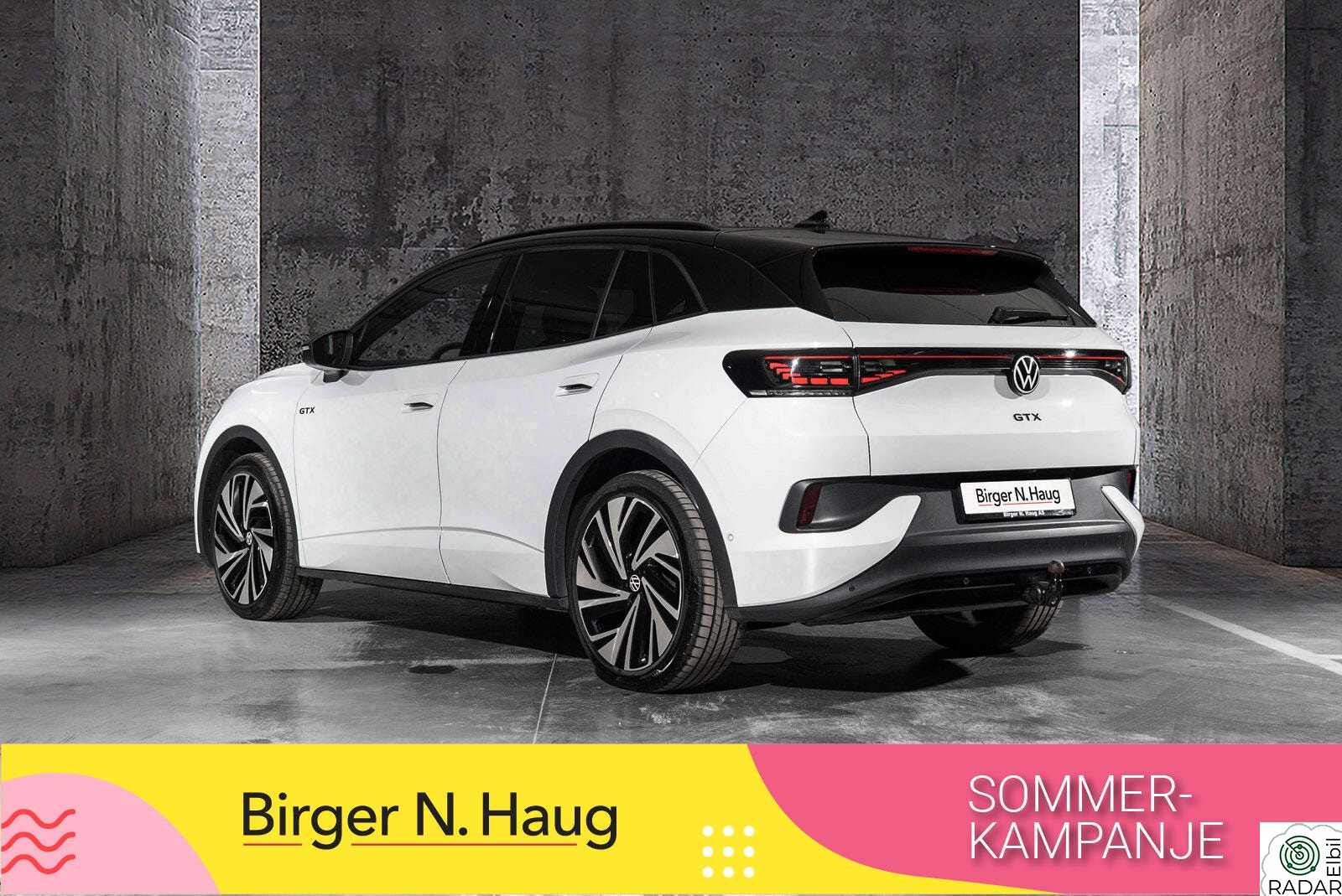 VOLKSWAGEN ID.4 GTX 220 KW 77kWh 299hk 4MOTION FIREHJULSTREKKER! LAV KM!