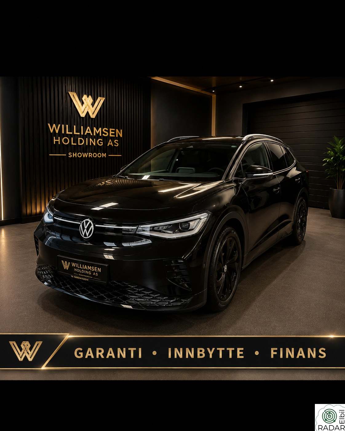 VOLKSWAGEN ID.4 GTX 220 KW //GTX//All Black//77kWh 299hk 4MOTION