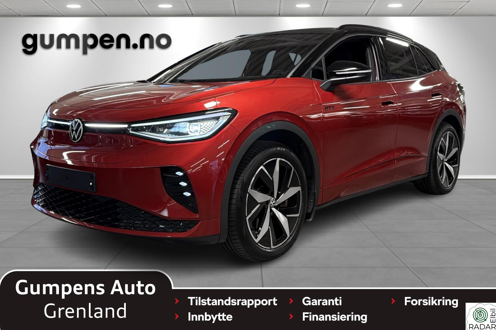 VOLKSWAGEN ID.4 GTX 220 KW gtx 4motion 77kwh, Hengerfeste, Top Sport+, DAB+, Navi