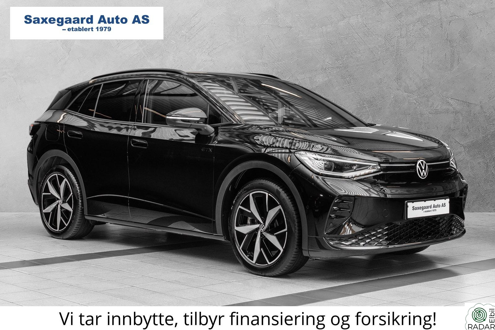 VOLKSWAGEN ID.4 GTX 220 KW TOP SPORT+ / ACC / PANO / H&K / KROK / INNBYTTE!