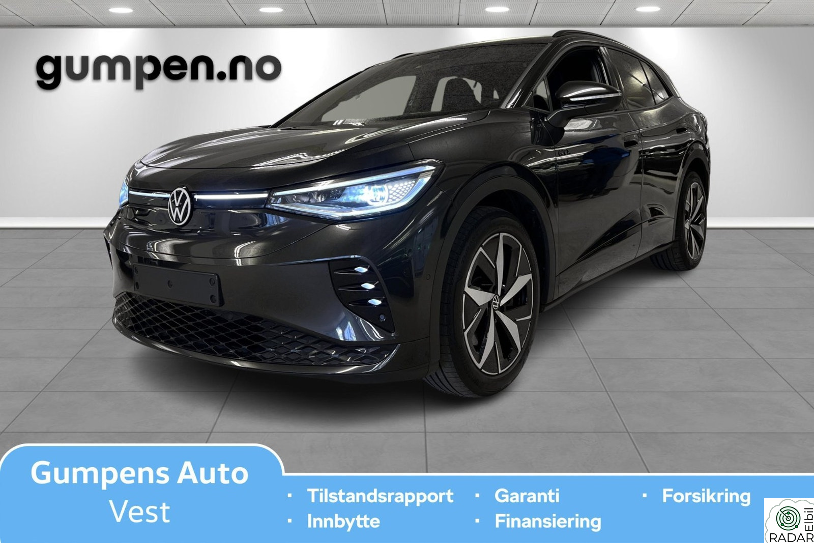 VOLKSWAGEN ID.4 GTX 220 KW GTX 4MOTION/77KWH/TOP-SPORT/KROK/UTVIDET GARANTI!