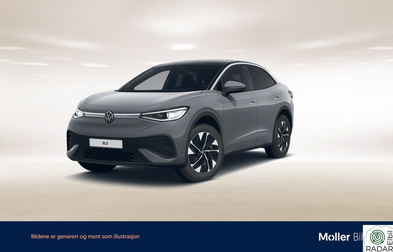 VOLKSWAGEN ID.5 PRO 210KW Innbyttekamp. Pro - Top Sport+, Matrix, R.Kam, Keyless