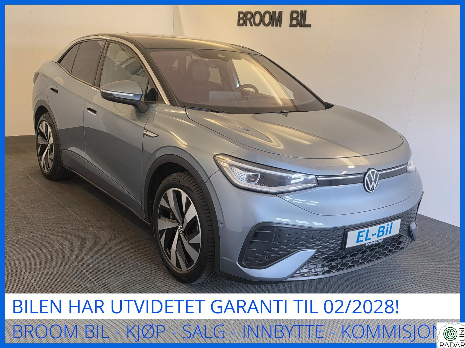 VOLKSWAGEN ID.5 PRO 150 KW PRO 500KM WLTP/ACC/KROK/360KAM/PANO/HUD/EL.SETER/MATRIX