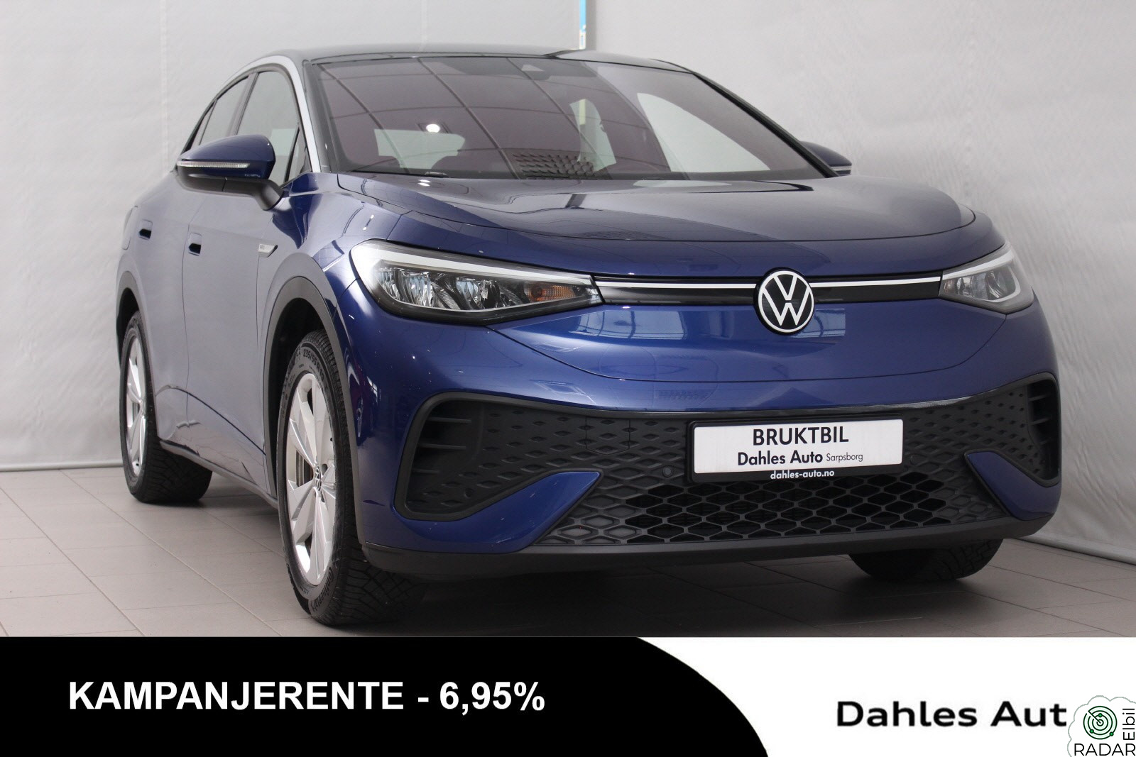 VOLKSWAGEN ID.5 PRO 150 KW pro          77kwh 204 hk Ryggekam/Navigasjon/ACC/App-C
