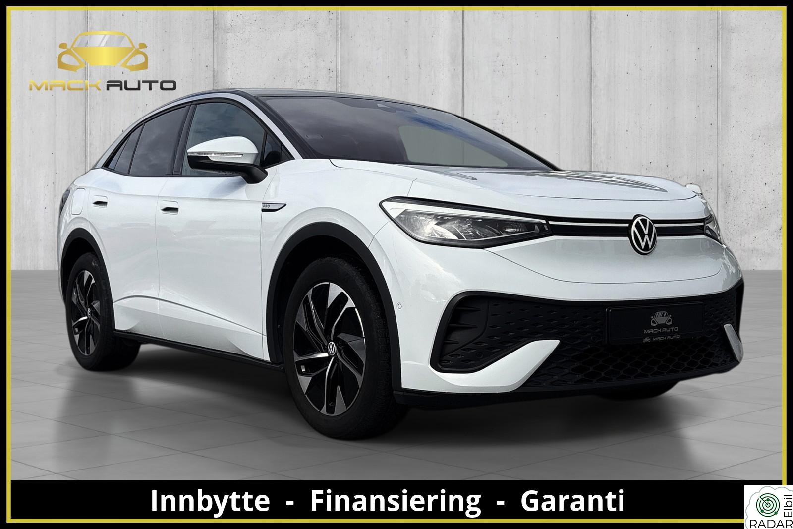 VOLKSWAGEN ID.5 PRO 150 KW PRO 150 KW/Norsk!/527WLPT!!/204HK/ACC/Kamera/++