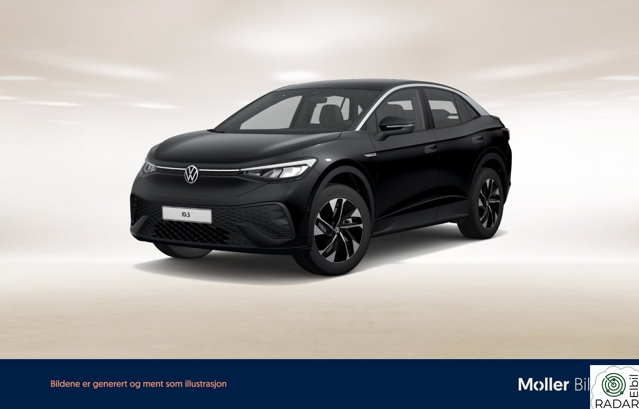 VOLKSWAGEN ID.5 PRO 150 KW Pro 77kWh 204hk - R.Kam, Keyless, Navi, Krok, 20"