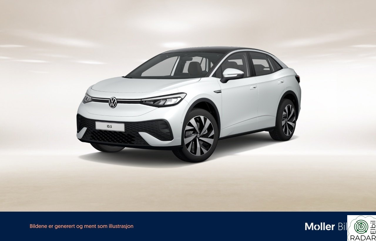 VOLKSWAGEN ID.5 PRO 150 KW Pro 77kwh 204hk - R.Kam, ACC, Navi, Krok