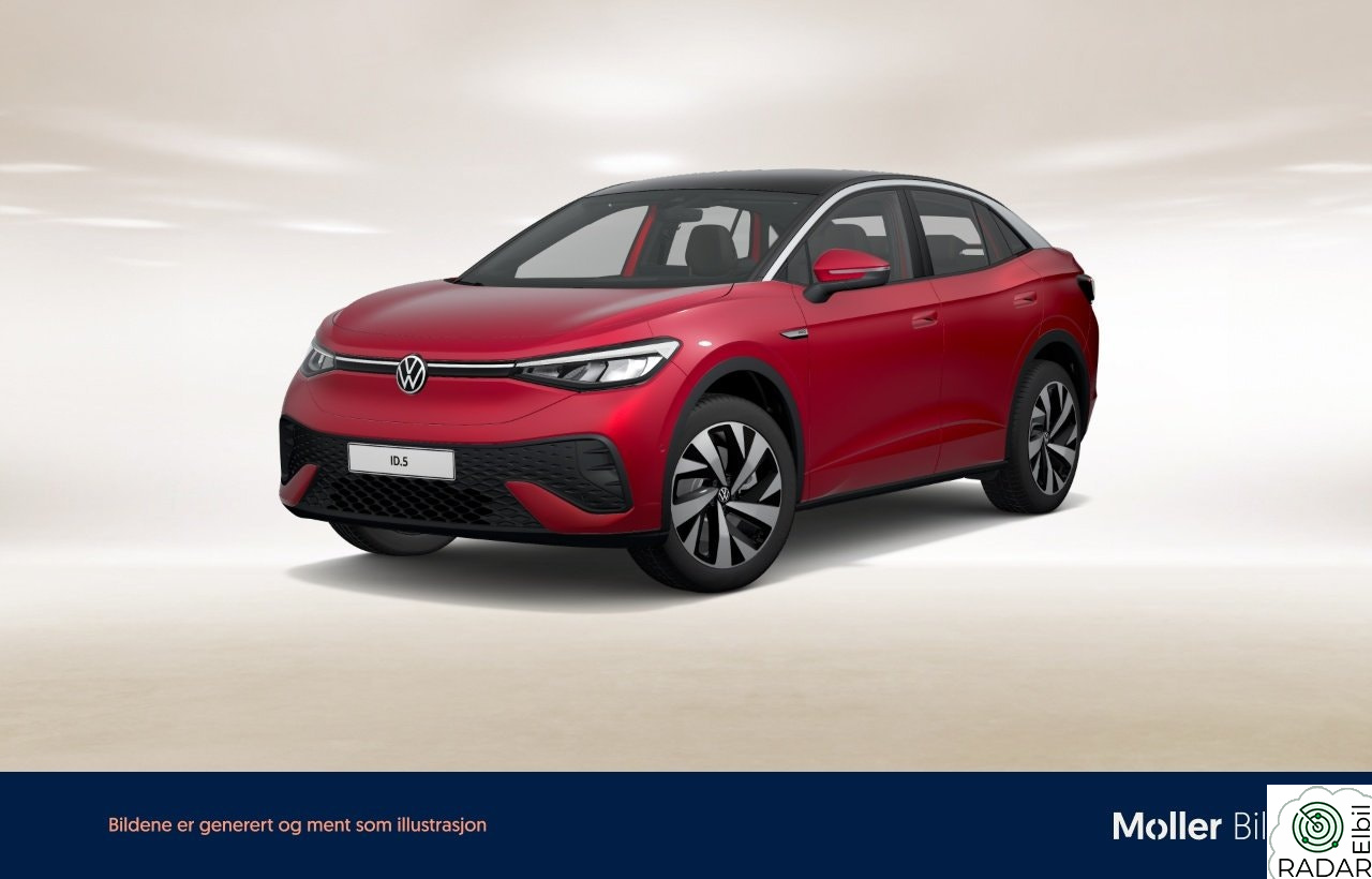 VOLKSWAGEN ID.5 PRO 150 KW Pro 77kWh 204hk - R.Kam, Navi, Krok