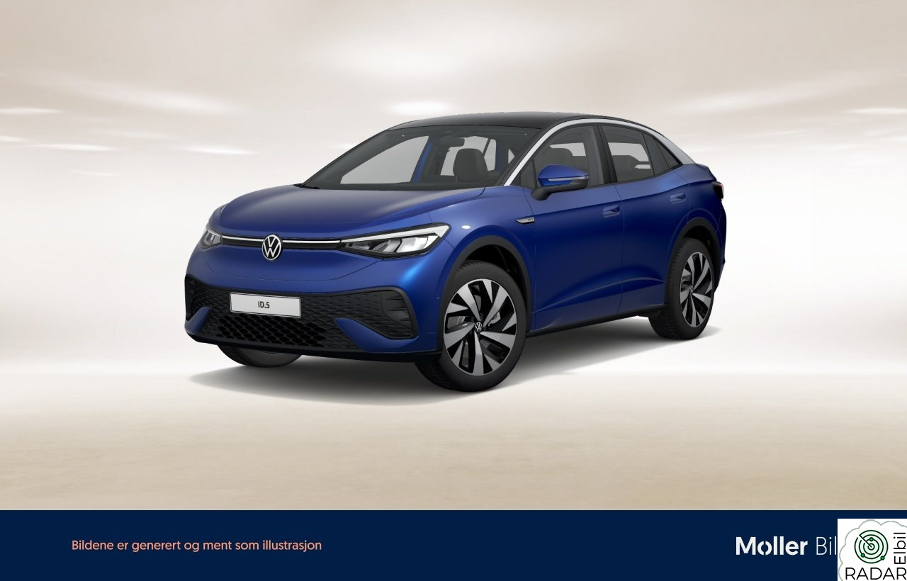 VOLKSWAGEN ID.5 PRO 150 KW pro 77kwh 204hk led,krok,kam,varmer