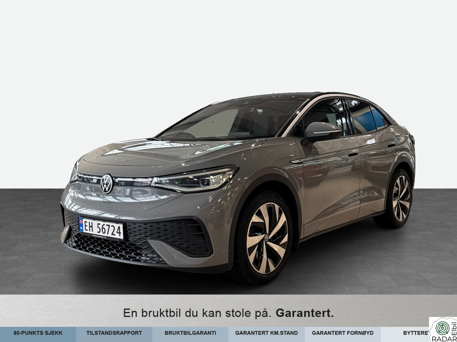 VOLKSWAGEN ID.5 PRO 150 KW Pro 77kWh 204hk Reg24,Matrix,Krok,Rkam,Head-up,Keyless+