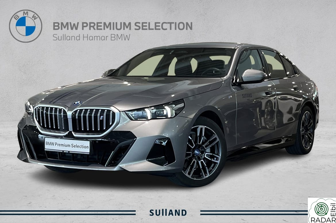 BMW i5 eDrive40 M-SPORT LUFT 4HJULSTYRING AD.CRUISE. AD.LED KROK H/K