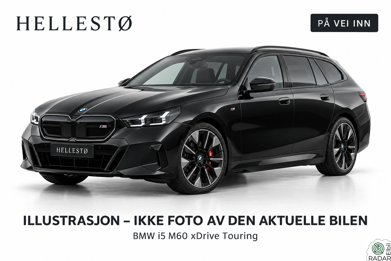 BMW i5 M60 xDrive M60 xDrive Touring | Panorama | B&W | På vei inn
