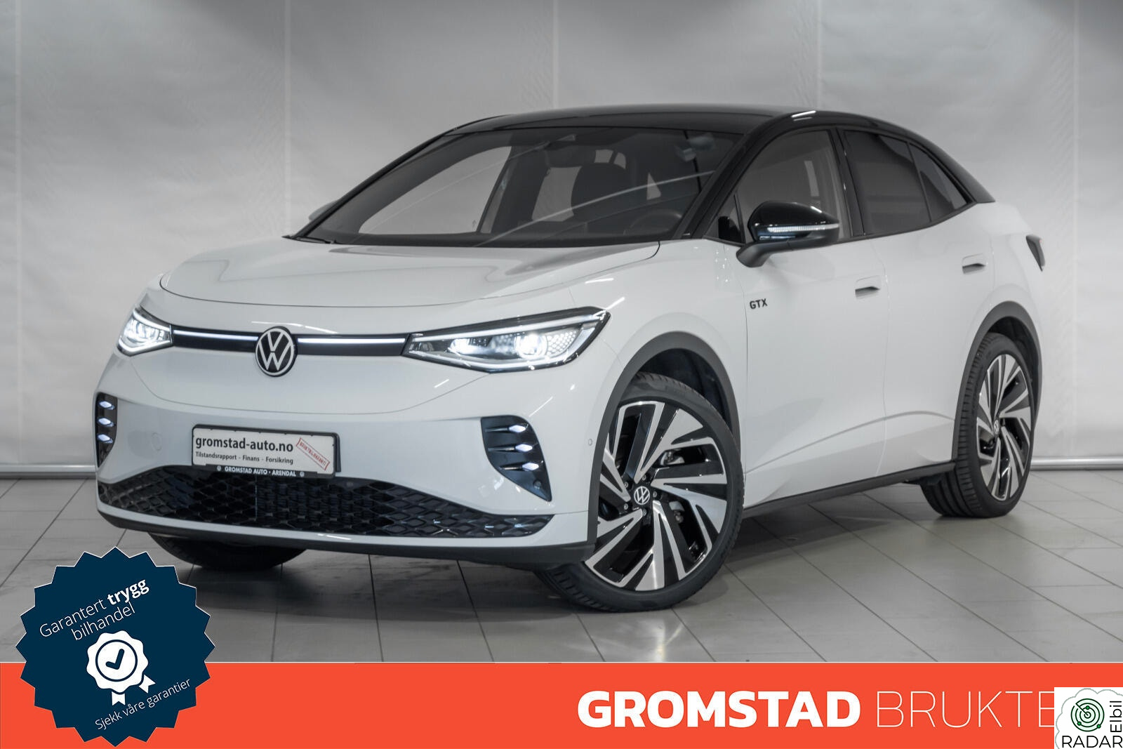 VOLKSWAGEN ID.5 GTX 250KW 77kWh 340hk 4MOTION Matrix/Krok/Kamera/Keyless
