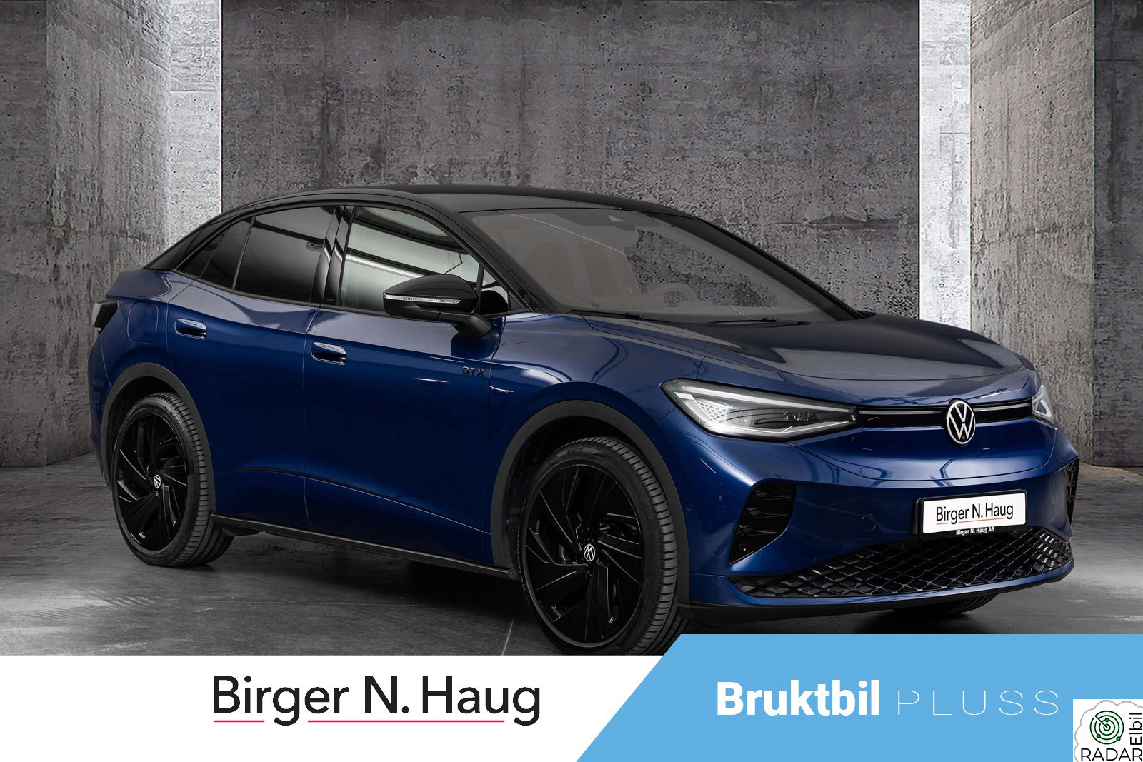 VOLKSWAGEN ID.5 GTX 250KW GTX 77kWh 340hk 4MOTION NYE VINTERHJUL/LEVERINGSKLAR++