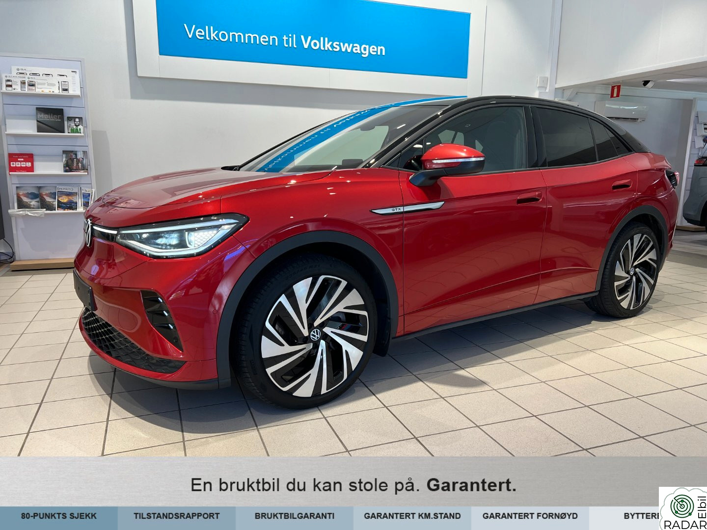 VOLKSWAGEN ID.5 GTX 220 KW 77kWh 299hk TOP.SPORT/HEAD-UP/PANORAMA/SPORTSPK.+