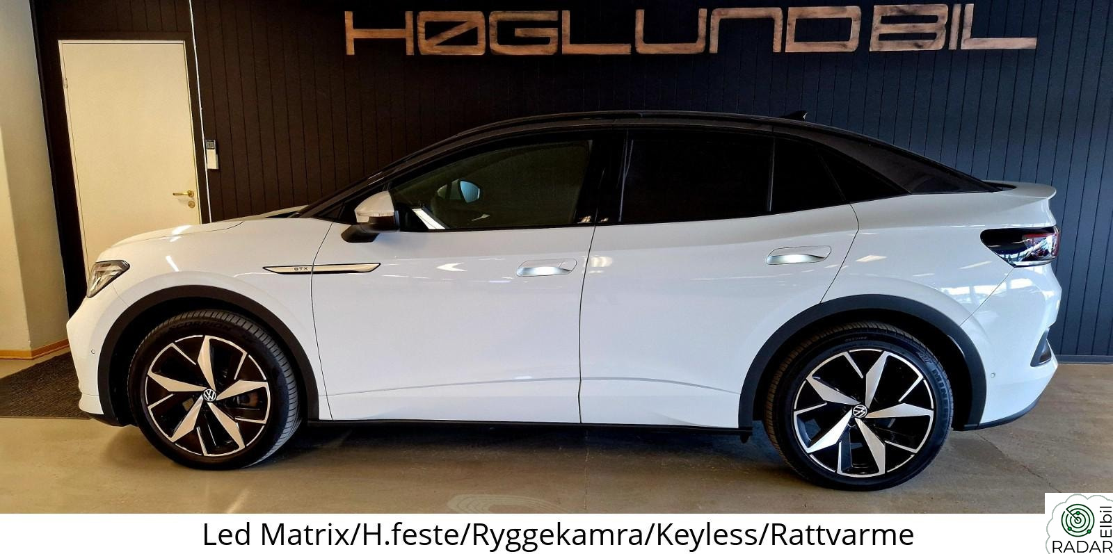 VOLKSWAGEN ID.5 GTX 220 KW Ryggekamera/ H.feste,/Keyless/Led Matrix/Rattvarme
