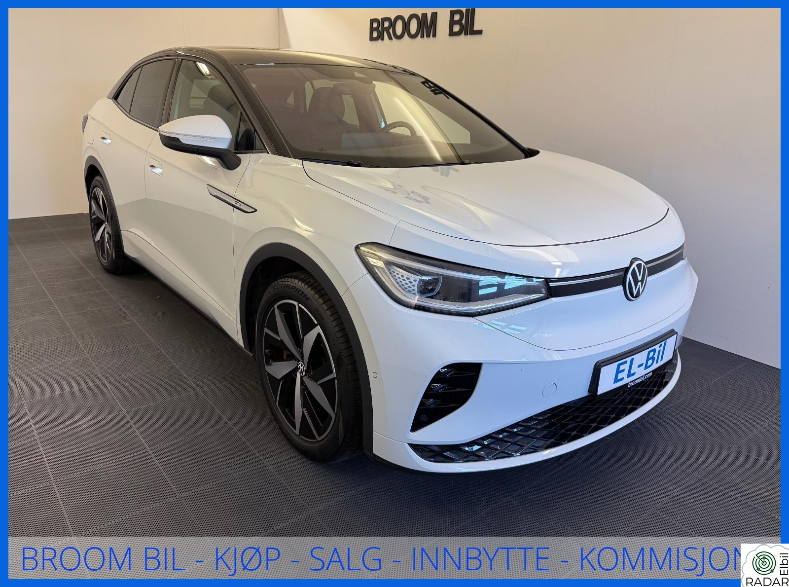 VOLKSWAGEN ID.5 GTX 220 KW AWD 299HK 484KM WLTP/KROK/MATRIX/ACC/KAMERA/NAVI/LED