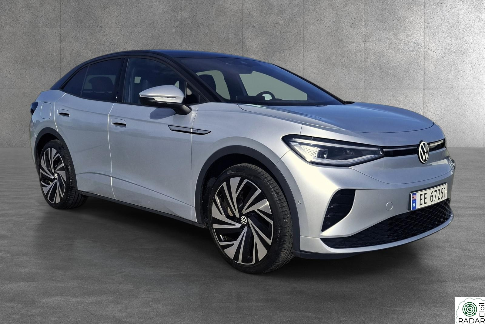 VOLKSWAGEN ID.5 GTX 220 KW 4x4 77KWh 21" KROK ACC MATRIX KAMERA FØRER-ASS NORSK ++