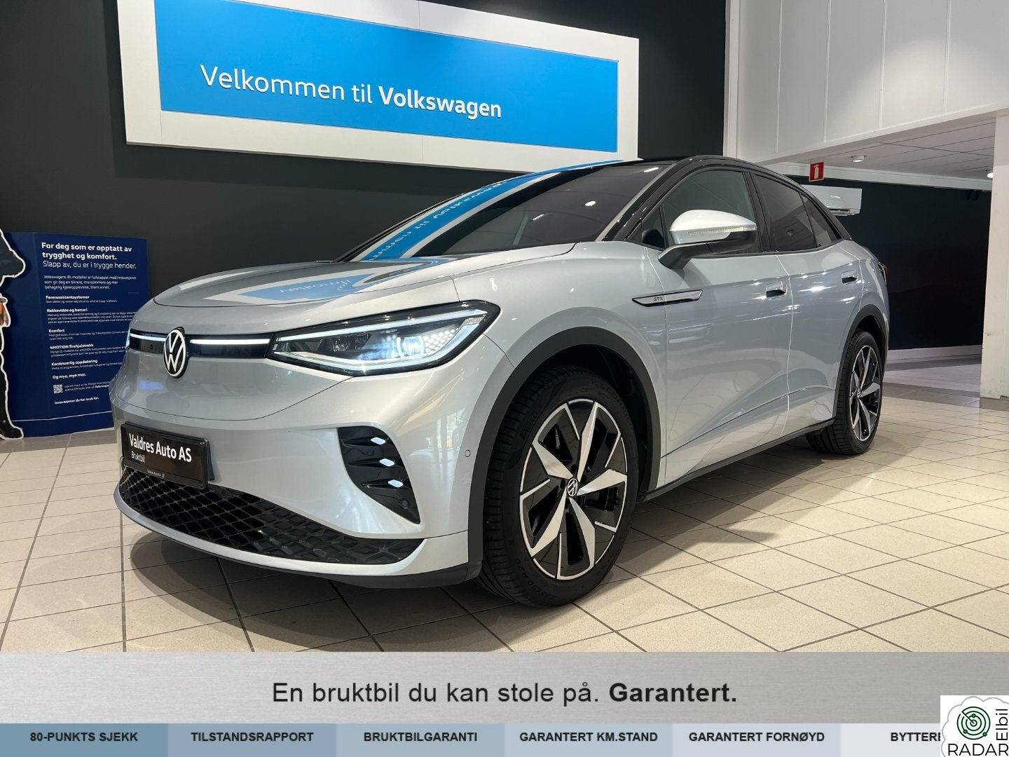 VOLKSWAGEN ID.5 GTX 220 KW GTX 4Motion 77kwh R.KAM/H.FESTE/GARANTI