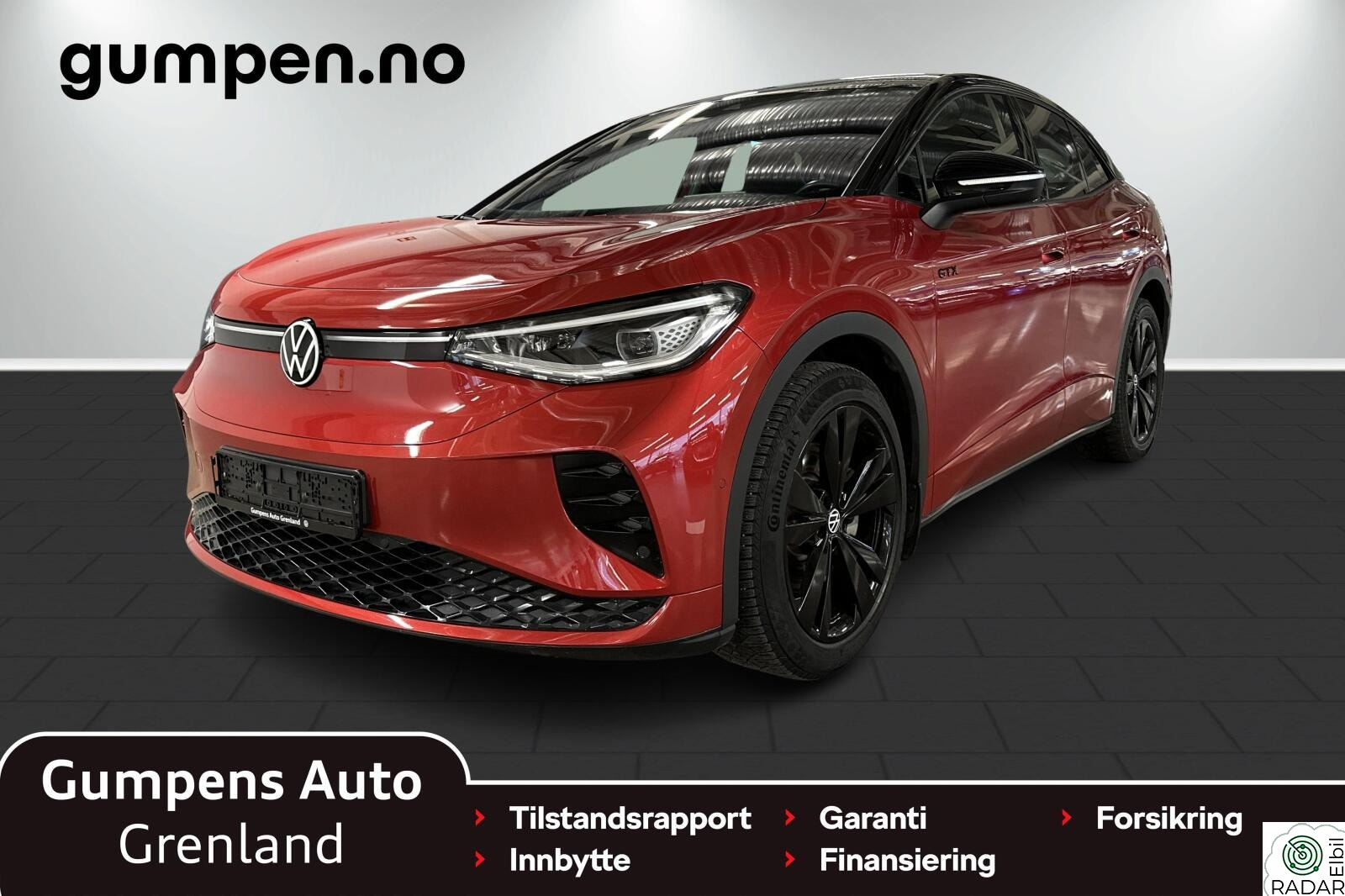 VOLKSWAGEN ID.5 GTX 220 KW 4motion  77kwh Top Sport/Krok/Kamera/Oppv.ratt/Navi/++