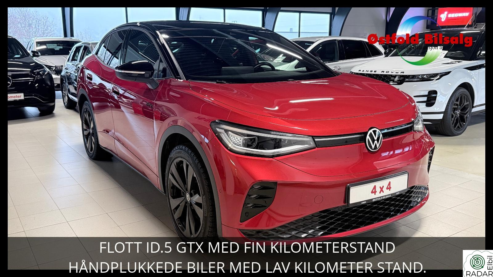 VOLKSWAGEN ID.5 GTX 220 KW 4MOTION PREMIUM LED MATRIX ACC RATTVARME KAMERA KROK