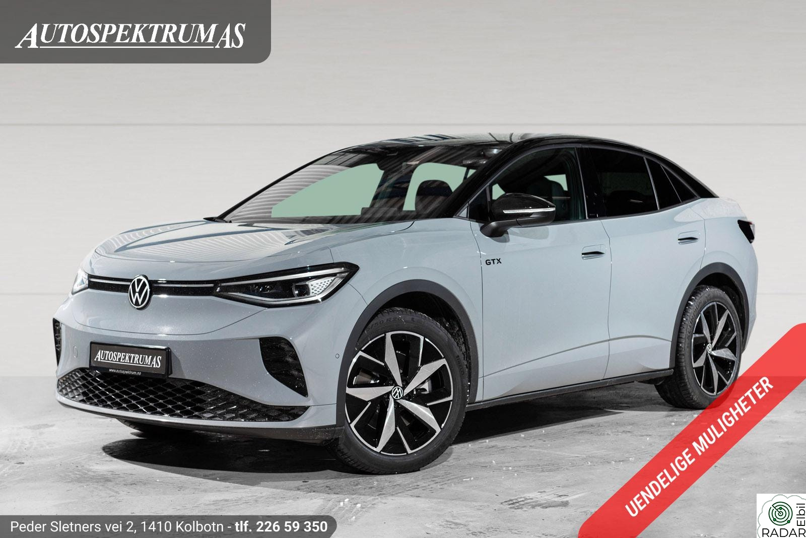 VOLKSWAGEN ID.5 GTX 220 KW Facelift/Kjøreassistent/H.feste/Matrix/S+V hjul/Norsk+