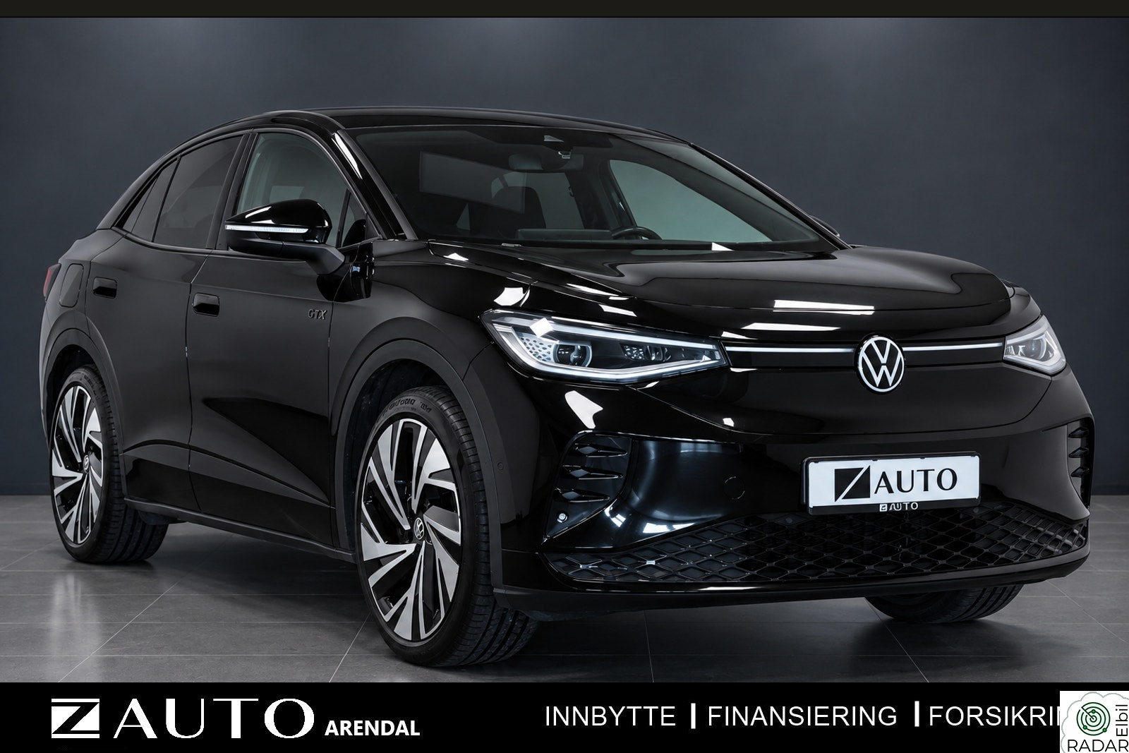 VOLKSWAGEN ID.5 GTX 220 KW 77KWH 299HK 4M/PANO/KOMFORT/ACC/NAVI/RYGGE/MATRIX/KROK