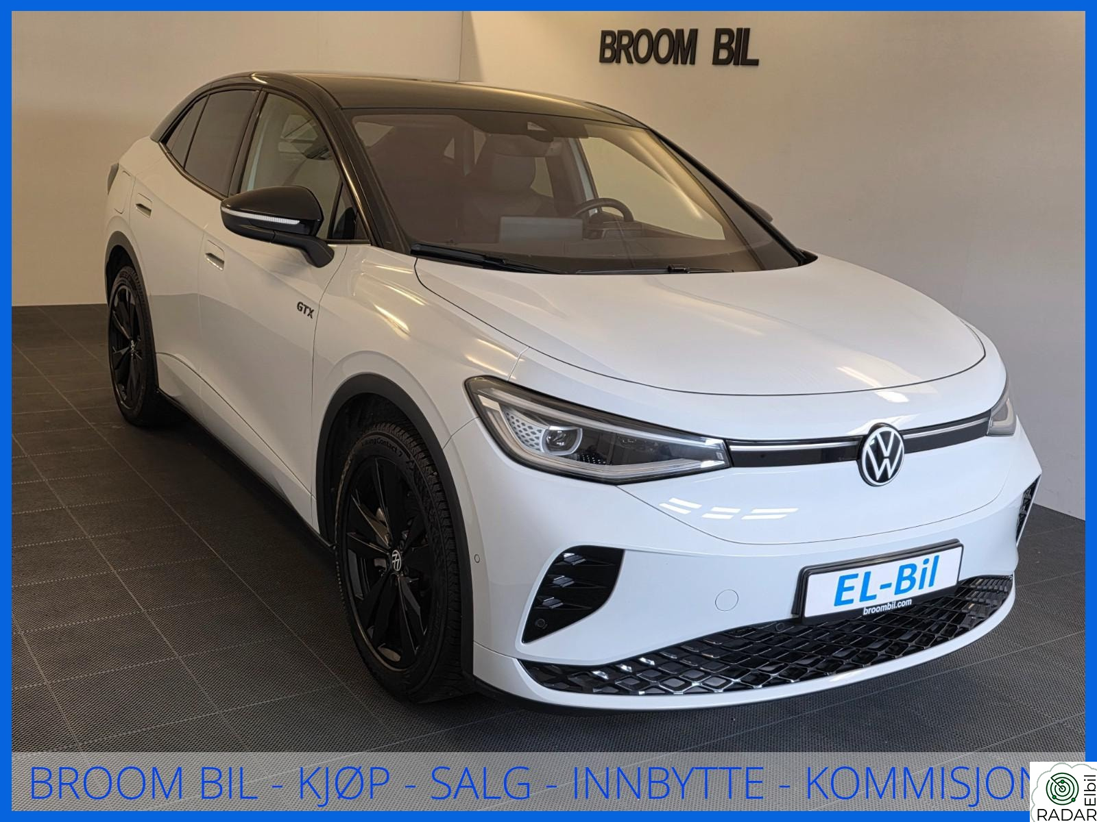 VOLKSWAGEN ID.5 GTX 220 KW 4X4 313HK 500KM WLTP/MATRIX/ACC/KAMERA/KROK/NAVI/NORSK/