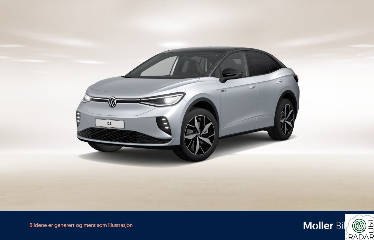 VOLKSWAGEN ID.5 GTX 220 KW 4M 77kWh - Pano, Matrix,Top Sport+, Krok, 20"