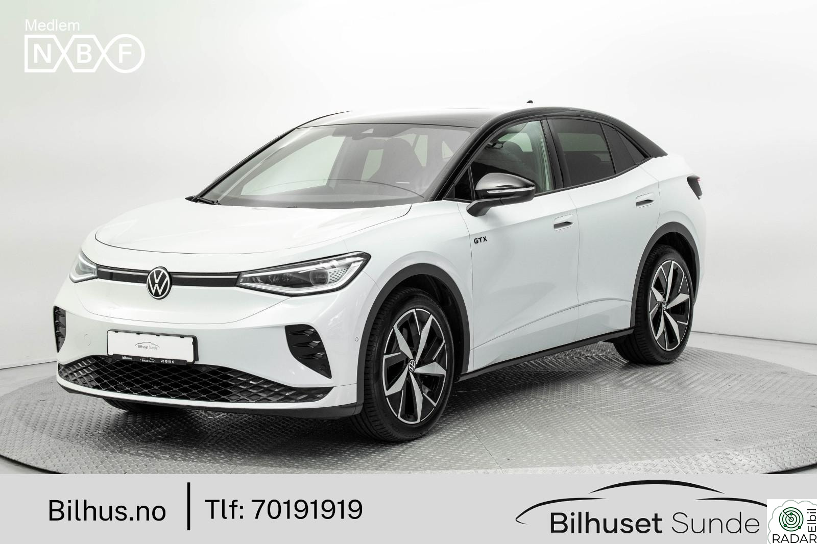VOLKSWAGEN ID.5 GTX 220 KW 4Motion TopSport,Krok,ACC,Massasje,Matrix,R.Kam+++