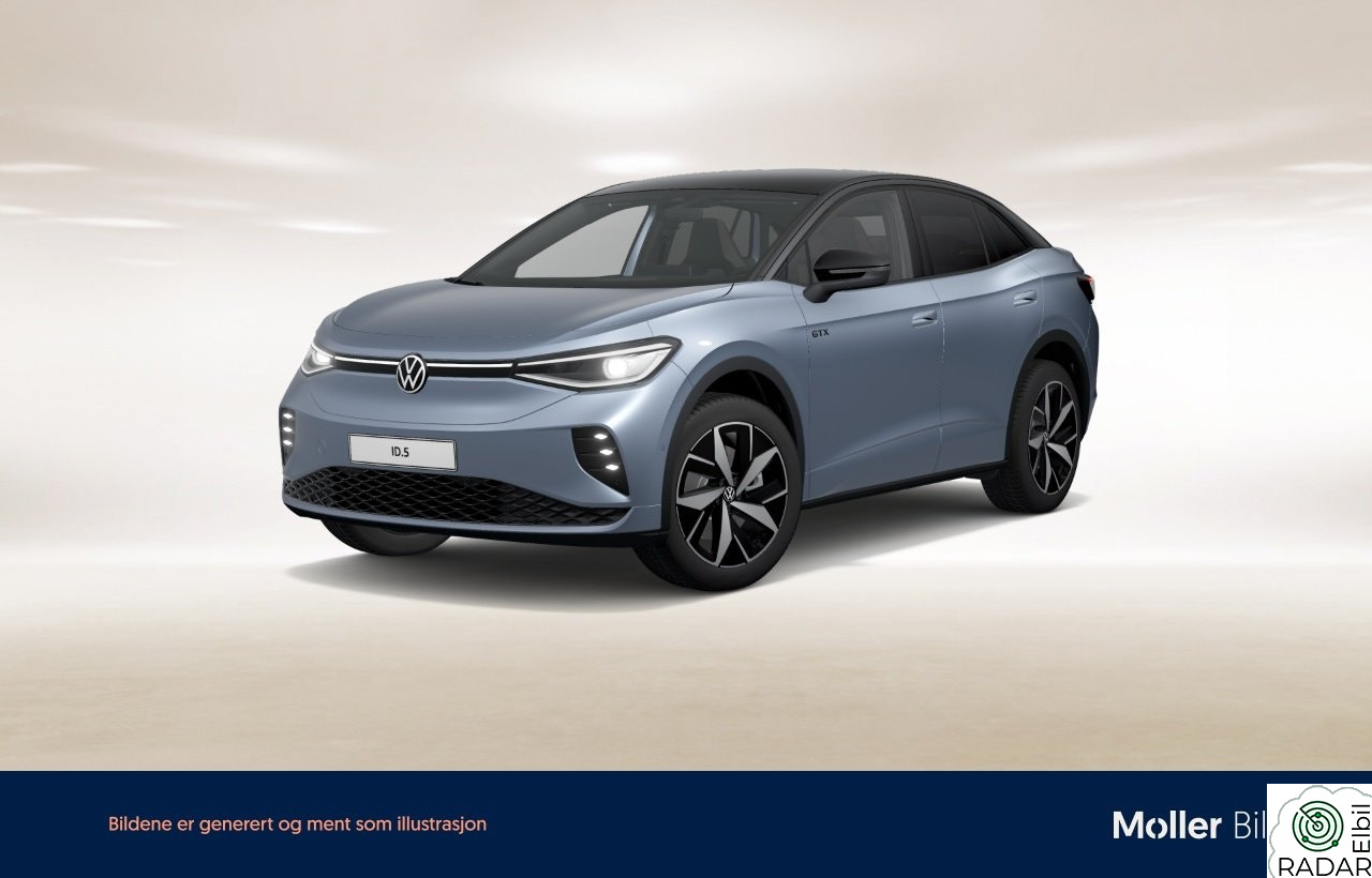 VOLKSWAGEN ID.5 GTX 220 KW 299hk 4-MOTION Krok/Navi/TopSport/Kamera/El.Seter/ACC