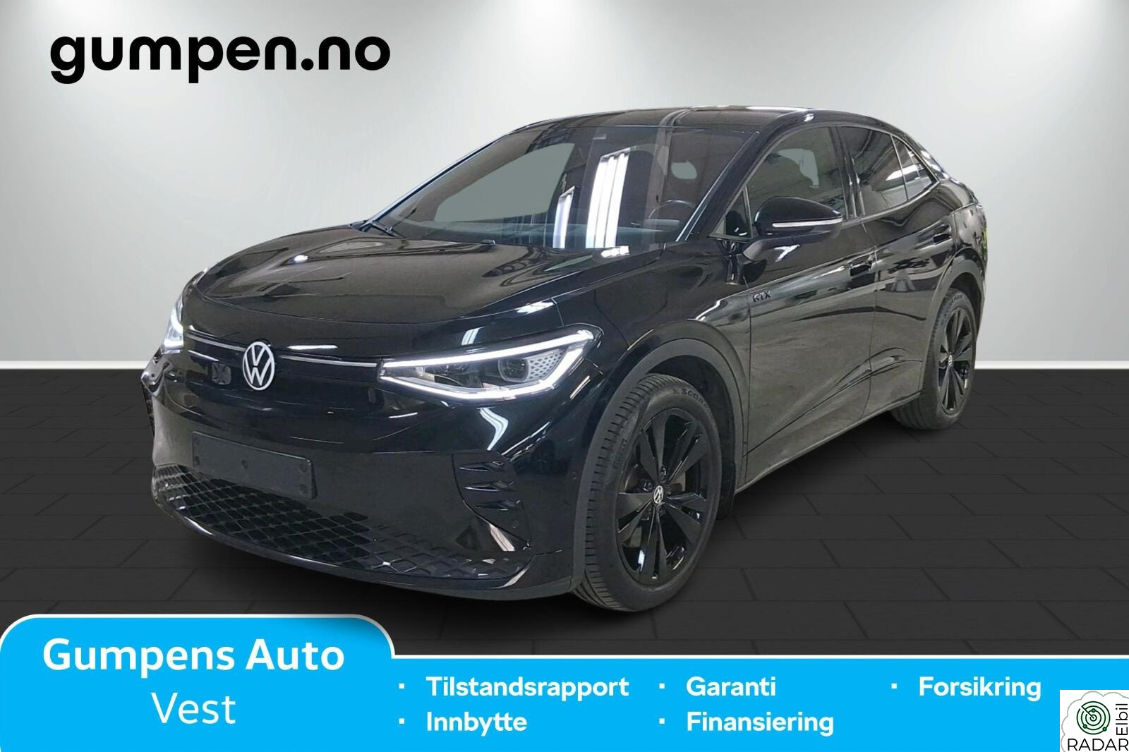 VOLKSWAGEN ID.5 GTX 220 KW GTX 4MOTION 77KWH / TOP SPORT / MASSASJE / IQ LIGHT