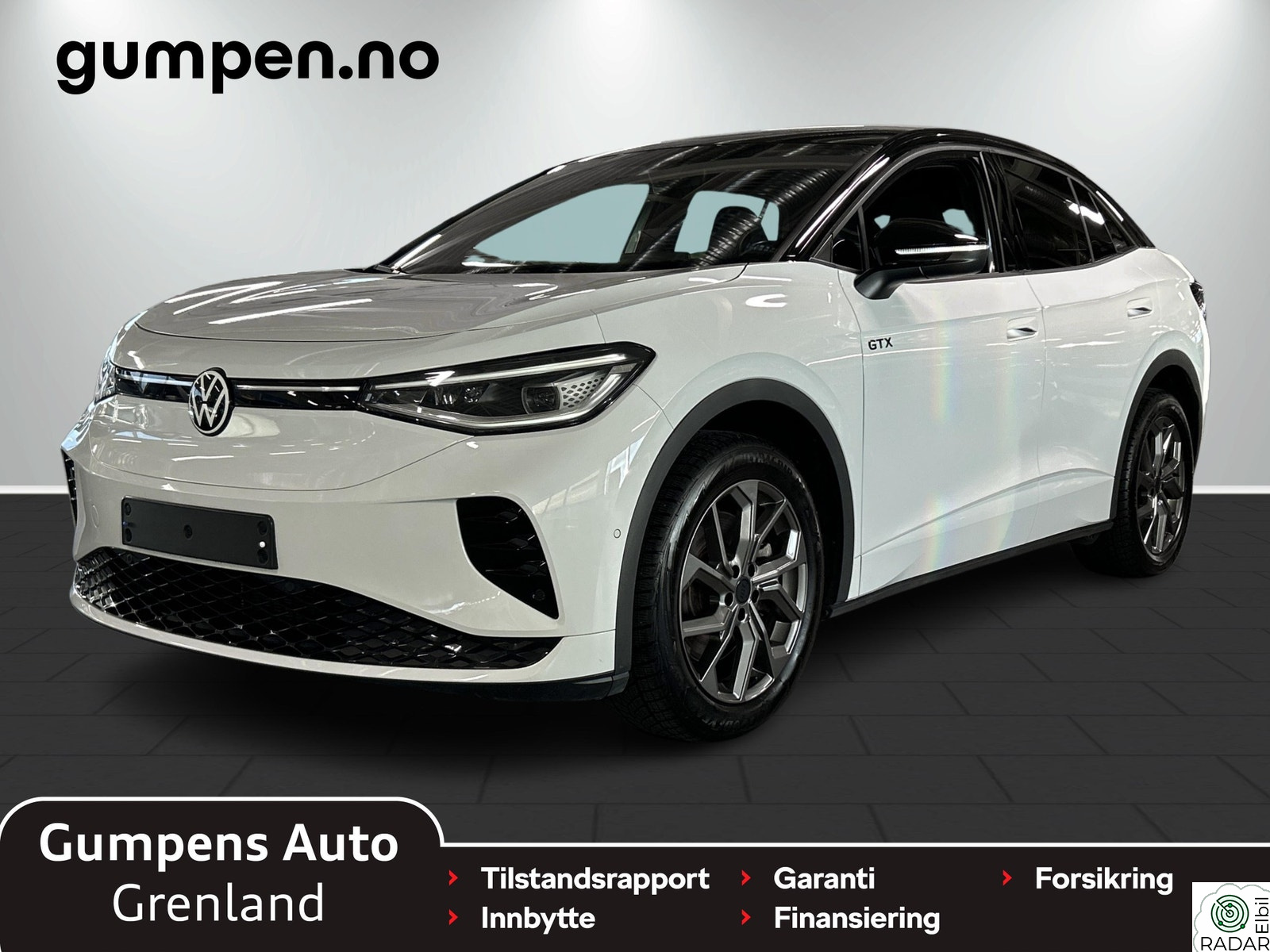 VOLKSWAGEN ID.5 GTX 220 KW 4motion  77kwh Krok/EL.seter/R.kam/Ad.cruise/Topsport+