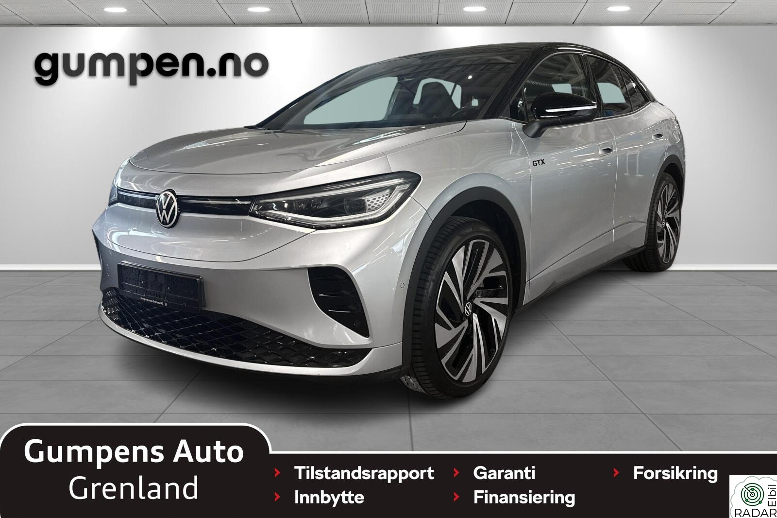 VOLKSWAGEN ID.5 GTX 220 KW gtx 4motion  77kwh Topsport+/360kamera/Matrix lys/HUD