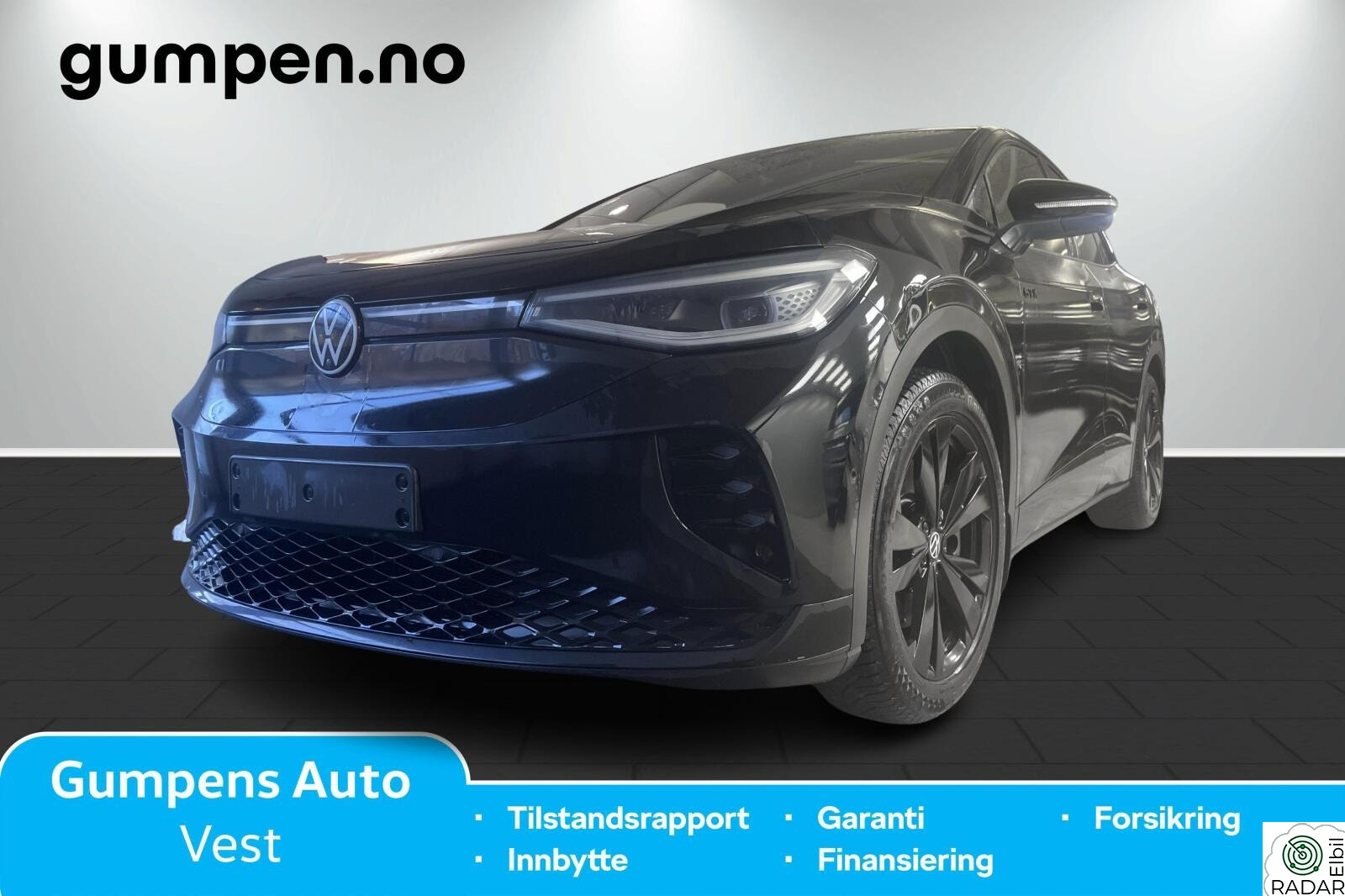 VOLKSWAGEN ID.5 GTX 220 KW GTX 4Motion 77kwh, TopSport, Svært godt utstyrt