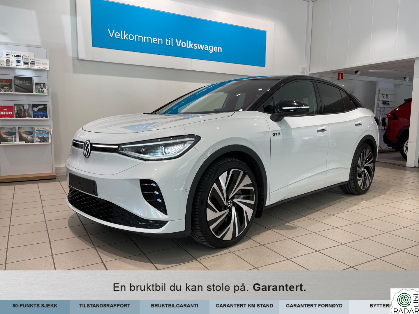 VOLKSWAGEN ID.5 GTX 220 KW GTX 4motion 77kWh TopSport Mye utstyr! Godt holdt!