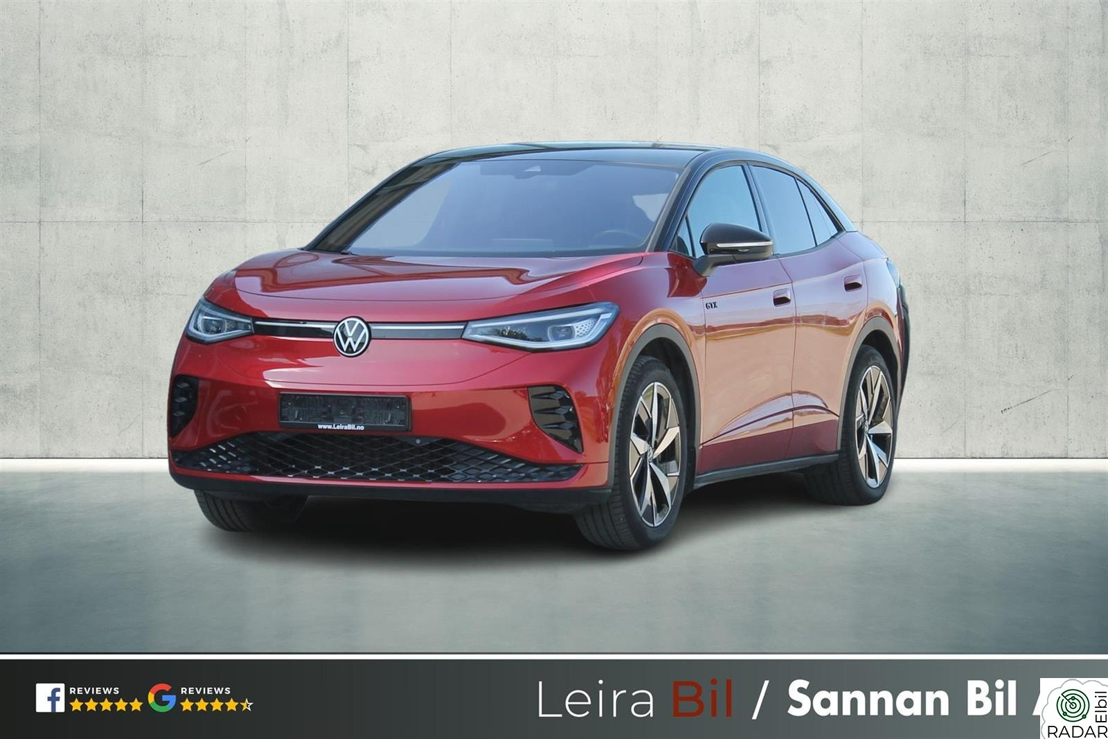 VOLKSWAGEN ID.5 GTX 220 KW 77 kWh 220 KW TopSport+ | 6 x PLUSS-PAKKER| ÉN EIER|