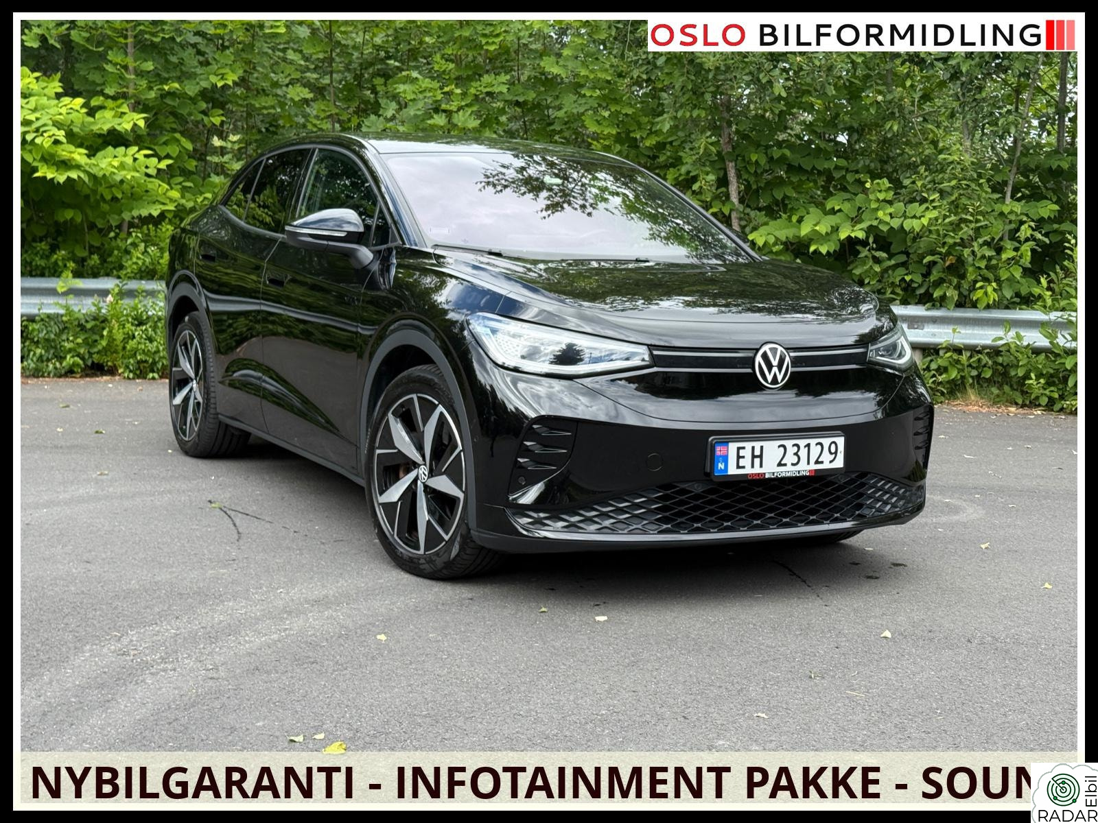 VOLKSWAGEN ID.5 GTX 220 KW MATRIX//RYGGEKAMERA//VARMEPUMPE//HUD//UTVIDET GARANTI//