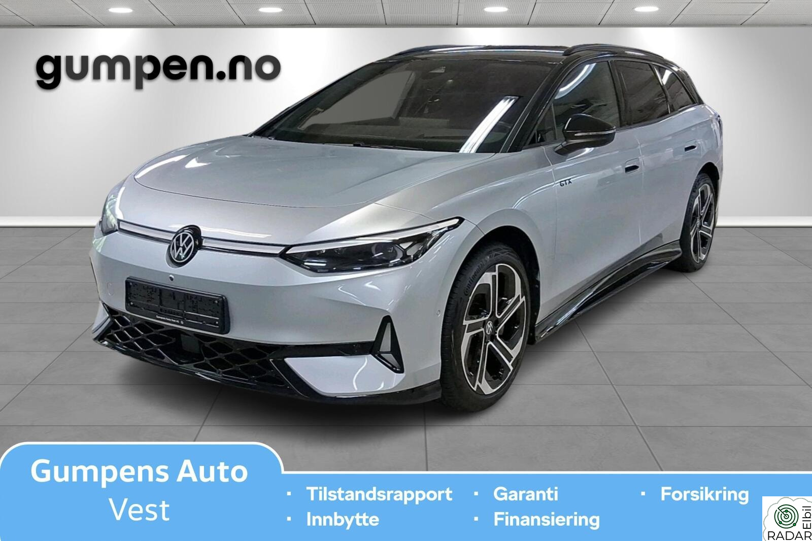 VOLKSWAGEN ID.7 TOURER GTX GTX 4M STV 86kwh 340hk Exclusive