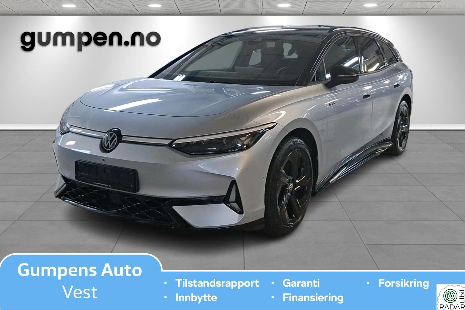 VOLKSWAGEN ID.7 TOURER GTX GTX 4M STV 86KWH 340HK EXCLUSIVE / NYBILGARANTI!
