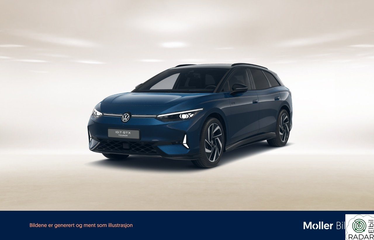 VOLKSWAGEN ID.7 TOURER GTX GTX Exclusive 340hk/86KWH - Matrix/H/K/360Kam/HUD+++