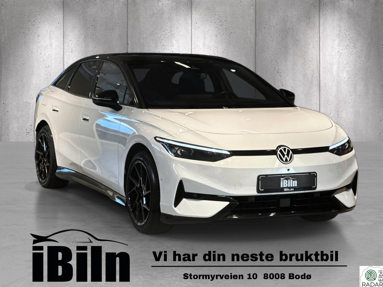 VOLKSWAGEN ID.7 PRO 210KW Pro 77kwh, Hengerfeste, Adaptiv Cruise, Head-Up, Navi++