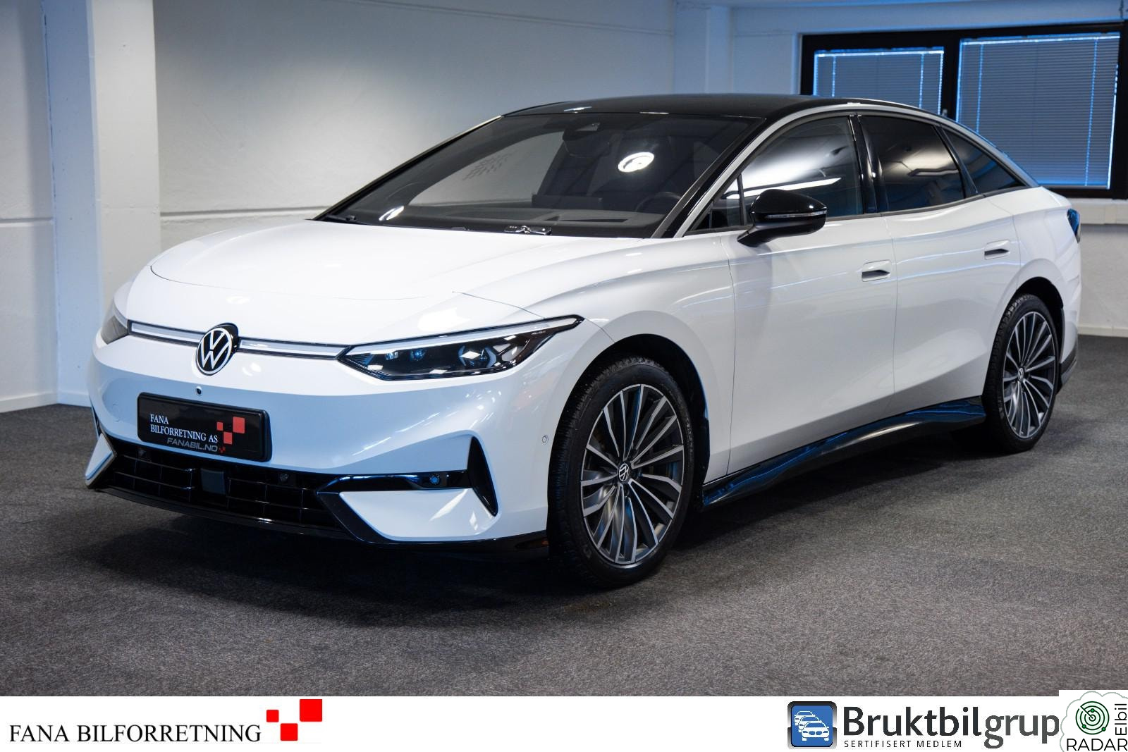 VOLKSWAGEN ID.7 PRO 210KW Pro FB Exclusive 77kWh 286hk/Massasje/HUD/Krok/Matrix
