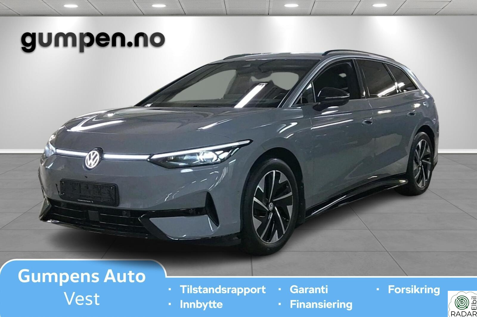 VOLKSWAGEN ID.7 TOURER PRO PRO STV 77kwh 286hk | El-seter | Matrix | Head-up