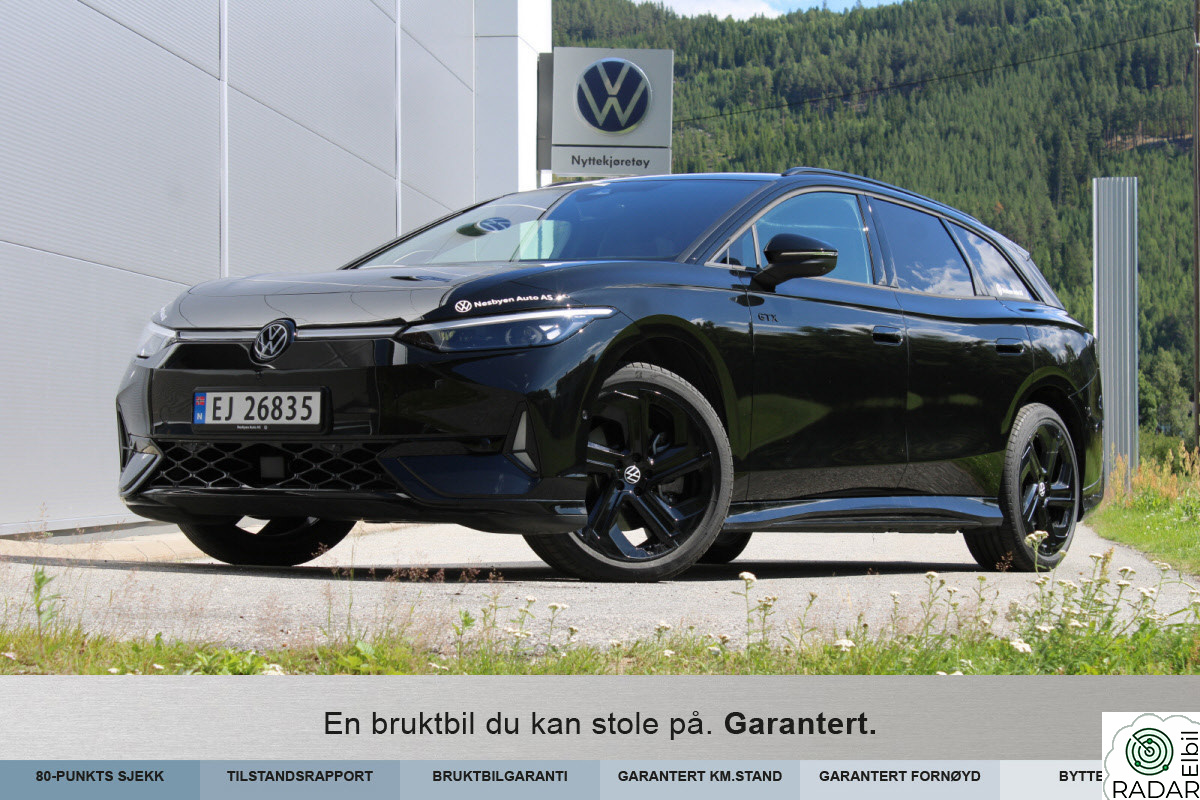 VOLKSWAGEN ID.7 TOURER GTX GTX Stv 86kvh 340HK Exclusive! Hjemlevering?