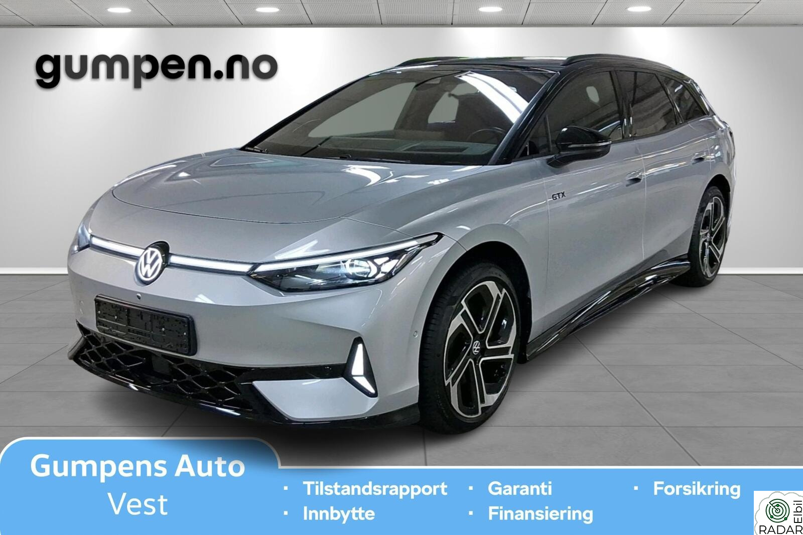VOLKSWAGEN ID.7 TOURER GTX GTX 4M STV 86kwh 340hk Exclusive