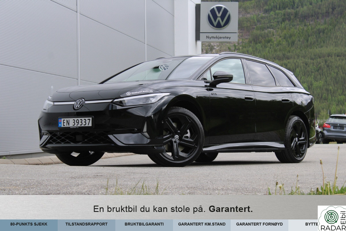 VOLKSWAGEN ID.7 TOURER GTX GTX 4m stv 86kwh 340hk Exclusive Se utstyr!